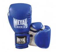 Metal Boxe Gants de Boxe Initiation 6 oz Bleu