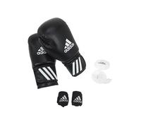 Gants de boxe Kit de boxe noir Noir Taille : 12
