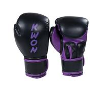 Gants de boxe Kwon lila Noir 10 oz