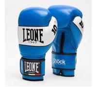 Gants de Boxe - LEONE 1947 - GN047 - 16 OZ - Bleu - Cuir Bufalo - Usage Intensif 14 OZ