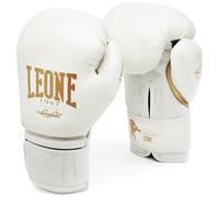 Gants de boxe - LEONE - Black&White - PU - Aérations - Doublure confort 14 OZ