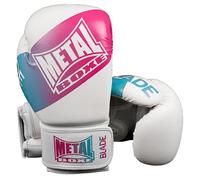 Gants de boxe Metal Boxe Blade Miami Vice Blanc 10 oz