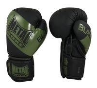 METAL BOXE Gants de Boxe Blade Black and White