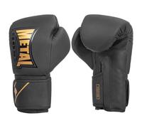 Metal Boxe Gants de boxe Entraînement Starter Noir/Or 10 oz