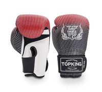 GANTS DE BOXE MUAY THAI SUPER STAR AIR TOP KING ROUGE 12OZ