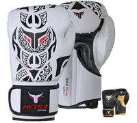 Gants de Boxe - MYTRA FUSION - Tribal Power - 18 OZ - Simili cuir - Usage intensif 14 OZ