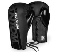 Gants de boxe Phantom Athletics Apex - Schnürung Noir 10 oz