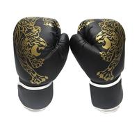 Gants de boxe pour adultes - Équipement d'entraînement pour , moufles haute performance en fourrure synthétique, rembourrage durable, bandage de soutien avec fermeture sécurisée - Pour