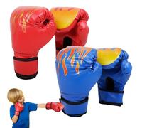 Gants de Boxe pour Enfants | 2 Paires de Gants Boxe pour Enfants, résistants aux déchirures, Respirants, Doux et Confortables, équipement d'entraînement en PU pour garçons et Filles