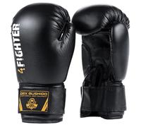 Gants de boxe pour enfants 4Fighter 6 oz DBX Bushido - Black