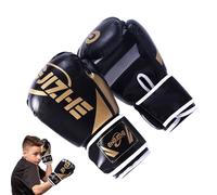 Gants de boxe pour enfants, gants d'entraînement de boxe en cuir PU, gants d'entraînement de boxe légers pour enfants Kick boxing, Muay Thai, Gym Workout