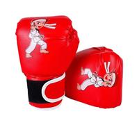 Gants de boxe pour - Gants de boxe ventilés, design rembourré doux, dragonne | Entraînement de boxe pour adolescents, séances de sparring, kickboxing, âge 3-13 ans, entraînement d'arts