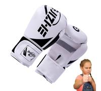 Gants de boxe pour - Gants MMA absorbant les chocs de 8 oz | Pieds d'entraînement légers, en cuir PU pour kickboxing pour thaïlandais et utilisation des arts martiaux