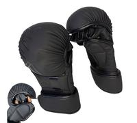 Gants de boxe pour homme - Équipement professionnel de Mitts réglables et portables pour frapper sac de frappe gym entraînement à la maison intérieur ou extérieur