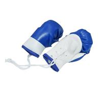 Gants de boxe pour rétroviseurs de voiture, 2 pièces avec pendentif en forme de gants de boxe, gants de boxe en PVC pour haang miroirs de voiture, robustes et miniatures, pour hommes et