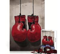 Gants de Boxe Puzzle 1000 pièces Stimulation cérébrale Loisirs et Plaisir Coffret Cadeau d'anniversaire sécurisé (50x75cm)