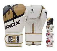 Gants RDX Boxing BGR-F7 blanc noir doré - 12