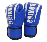 Gants de boxe résistants aux chocs avec stabilisation du poignet en cuir PU professionnel pour adultes Muay Thai combat