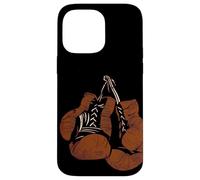 Gants de Boxe rétro Old Boxer Love Coque pour iPhone 14 Pro Max