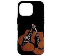 Gants de Boxe rétro Old Boxer Love Coque pour iPhone 16 Pro