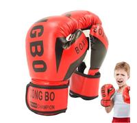 Gants De Boxe Sparring Pour Enfants - Gu-anti De Boxee Pour Enfants, De Combat Respirant 6-12 Ans, 6 Oz | Gants De Boxe Doux Pour Entraînement De Kickboxing, Muay Thai, MMA, Sable