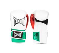 Tapout Gants de Boxe en Cuir synthétique (1 Paire) Papito White/Green/Red 14 oz