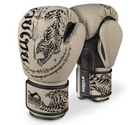 Gants de Boxe Phantom Athletics Hommes Muay Thai | MMA et Kickboxing | Gants de Boxe 10-16oz pour Arts Martiaux | Gants de Boxe pour Hommes, Femmes et Enfants (Muay Thai Sand, 10 Oz)