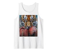 Gants de Boxe Tigre Vintage Boxeur Kick-boxing Débardeur