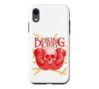 Gants de Boxe Vintage avec tête de Mort Coque pour iPhone XR