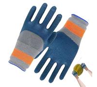Gants de chantier pour femmes, gants de jardin pour femmes - Gants de jardinage de travail de jardin - Accessoires pour outils en caoutchouc, imperméable, anti-fiche, résistant à la perforation pour u