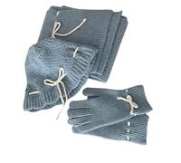 Gants De Chapeau Écharpe en Tricot Réglé pour Les Femmes À L'extérieur Sports Épaissis pour Les Chapeaux De Sport d'hiver en Vrac