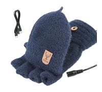 Gants de chasse chauffants, gants chauffants par temps froid | Moufles d'extérieur chauffantes USB 5 V pour promenade du chien, travail, activités de plein air, motocyclistes, livreurs, chauffeurs
