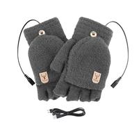Gants de chasse chauffants | Moufles chauffantes électriques, 5 V USB pour temps froid, pour pêcheurs, dortoirs, activités de plein air, pelleteuses à neige, motocyclistes, livreurs, randonnées