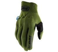 Gants De Choc Intelligents Cognito 100% Lg Vert Armée 5714-0004-06