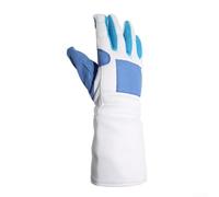 Gants de clôture, pour entraînement et compétition, équipement de protection antidérapant en polyester respirant, pour adultes et enfants, résistant à l'usure (entraînement droit, XS)