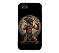 Gants de Combat Anciens Guerriers de Boxe mexicains aztèques Coque pour iPhone SE (2020) / 7/8