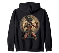 Gants de Combat Anciens Guerriers de Boxe mexicains aztèques Sweat à Capuche