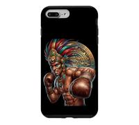 Gants de Combat mayas aztèques Guerriers de Boxe mexicains Coque pour iPhone 7 Plus/8 Plus