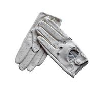 Gants de conduite en cuir pour femme - En peau de mouton fine - Non doublés - Tendance - Avec creux - Pour tous les doigts - Gants de moto