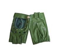 Gants de conduite en peau de mouton pour femme, style fin, non doublé, style rivet, en cuir véritable, EN8, 7.5