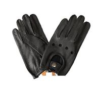 Gants De Conduite Homme Gants de conduite en cuir cerf for hommes, été et automne, monocouche, section fine, gants moto à doigts longs for l'extérieur(Color 1,11)