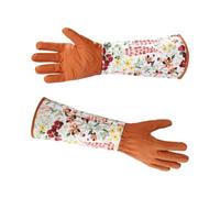 Gants de coupe roses renforcés au bout des doigts et de la paume