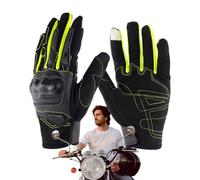 Gants de course de moto, gants de cyclisme pour hommes Respirant, dos de la | Écran tactile Vélos de montagne, motos, motos tout-terrain, gants de motocross,