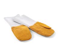 Gants de cuisine en cuir de protection thermique 2 pièces.