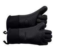 Gants de cuisine en silicone résistants à la chaleur, gants de barbecue, gants de cuisine imperméables, accessoires de cuisine pour barbecue, pizza Weber, micro-ondes