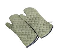 Gants De Cuisine Épais Vert Clair, Anti-brûlure, Isolants Haute Température, For Four À Micro-ondes
