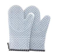 Gants de Cuisson Mitaines de Four, Gants en Silicone, Gants de Four Résistant à la Chaleur avec Doublure en Coton - Silicone Maniques pour Cuisine,Cuisson,Grillade,Barbecue,Micro-Ondes