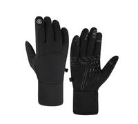 Gants de cyclisme d'hiver - Gants chauds antidérapants avec écran tactile coupe-vent - Gants légers pour course à pied