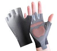 Gants de Cyclisme - Gants d'équitation pour | Gants de Sport Demi-Doigts pour, Design Respirant avec poignée Fine, Anti Calle, antidérapant, vêtements d'entraînement, skat