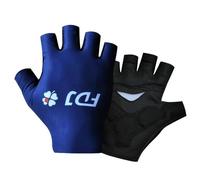 Gants de cyclisme Groupama Pro Team FDJ Fluid Calls ICK STEP, gants en gel doigt, VTT, vélo de route, 1 paire L